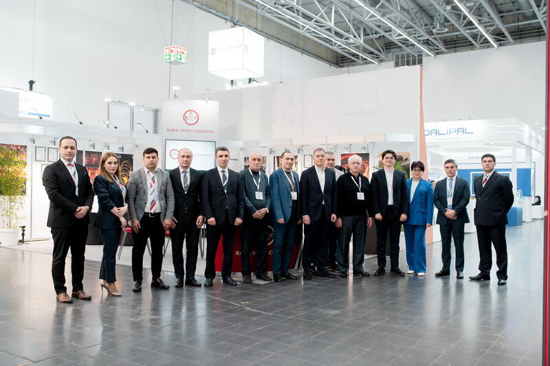 ЗАО «Baku Steel Company» представляет Азербайджан в Дюссельдорфе