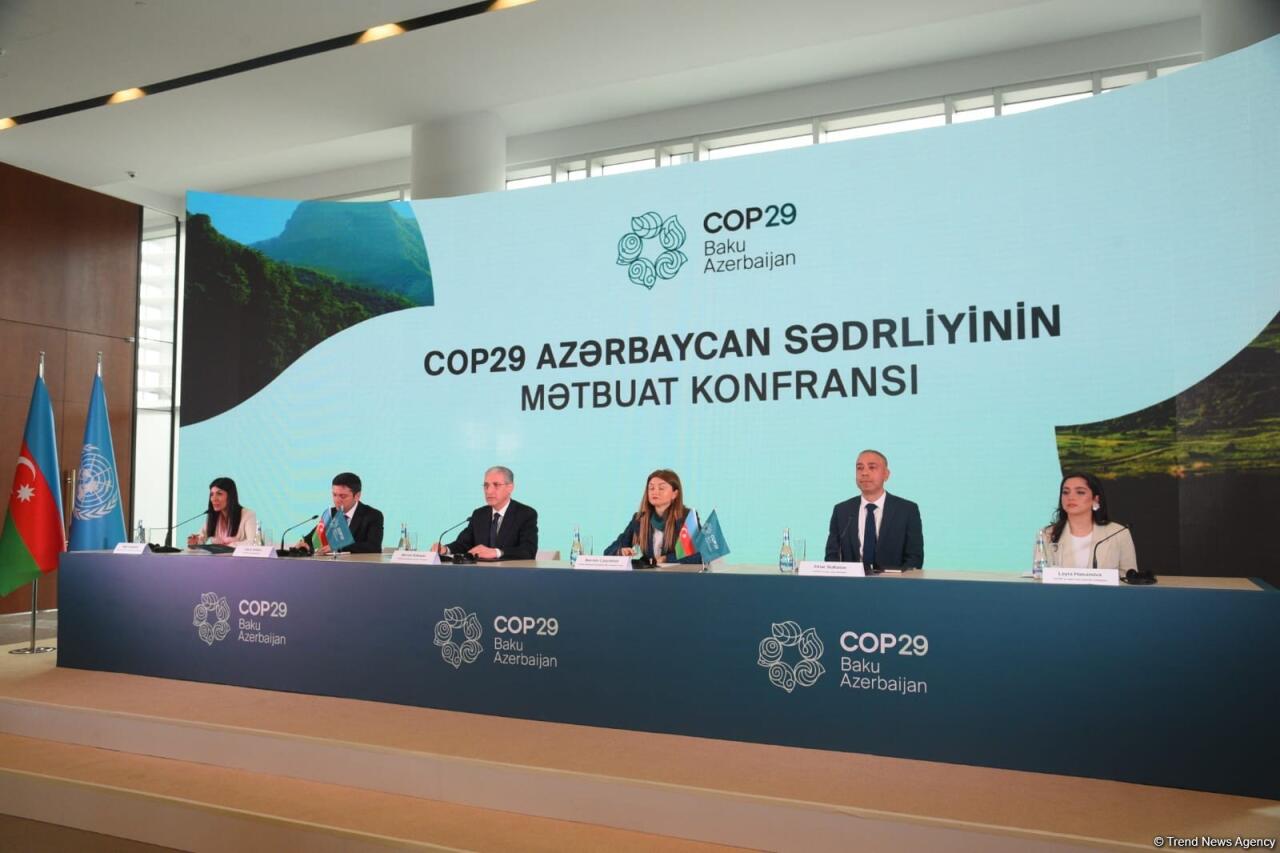 В Баку состоялась пресс-конференция по COP29