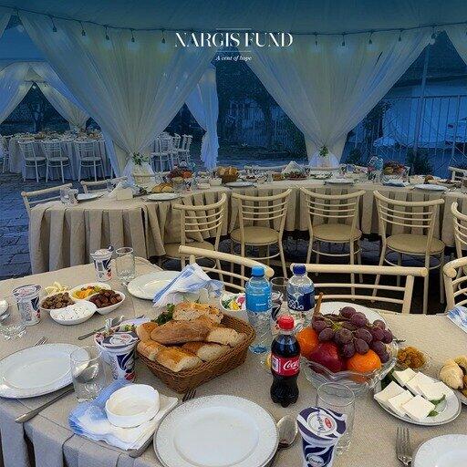 “Nargis” Fondunun təşkilatçılığı ilə Lənkəran şəhərində iftar çadırları qurulub