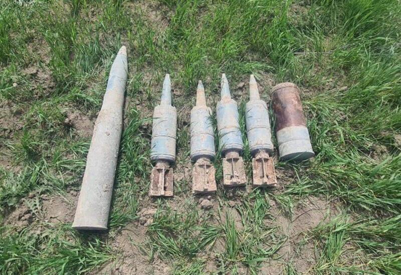 В Губадлы обнаружены артиллерийские снаряды