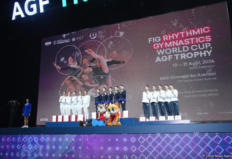 Кубок мира в Баку: Церемония награждения победителей и призеров