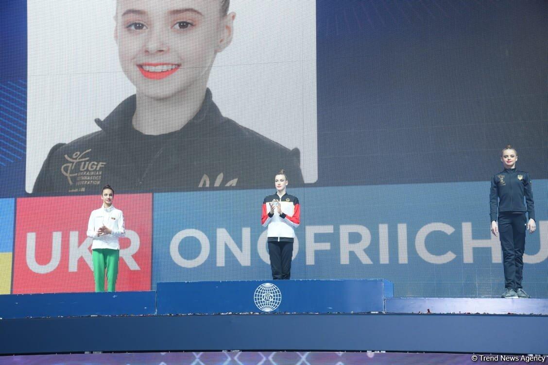 Кубок мира в Баку: Церемония награждения победителей и призеров