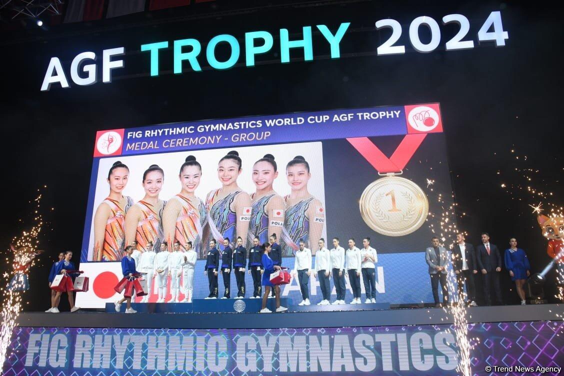 Кубок мира в Баку: Церемония награждения победителей и призеров