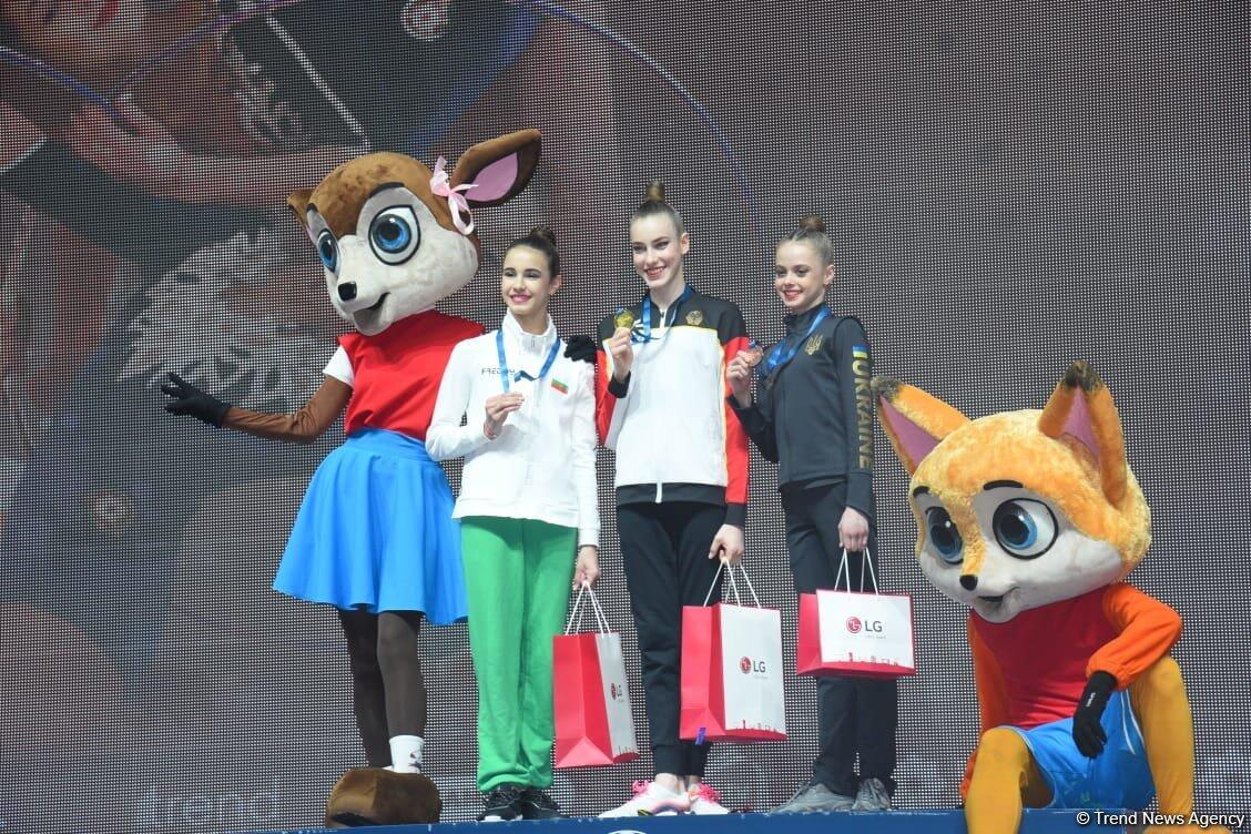 Кубок мира в Баку: Церемония награждения победителей и призеров