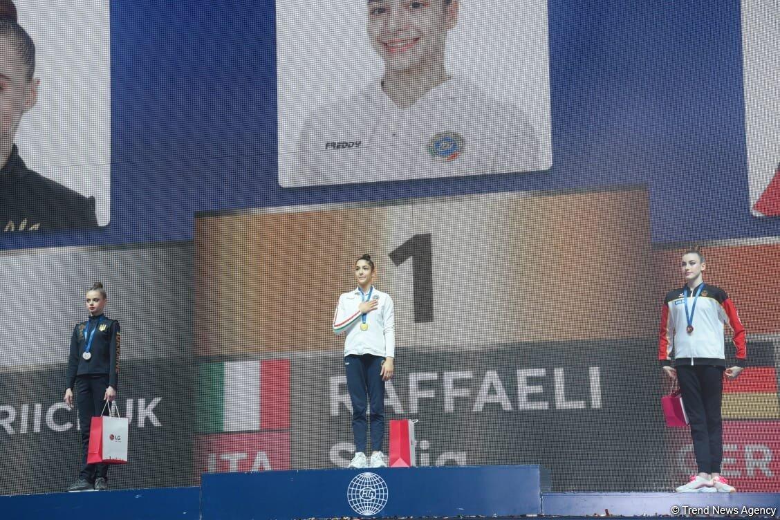 Кубок мира в Баку: Церемония награждения победителей и призеров