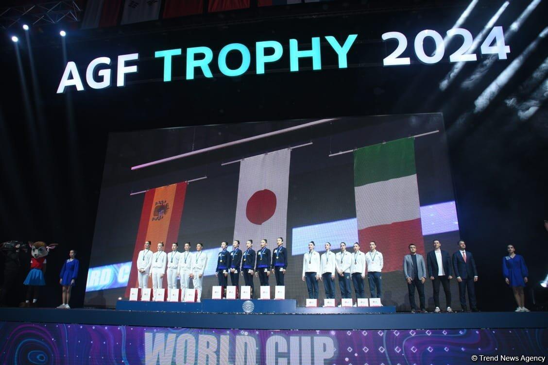 Кубок мира в Баку: Церемония награждения победителей и призеров