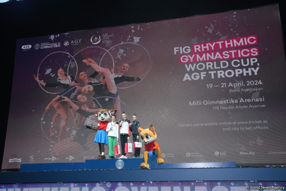 Кубок мира в Баку: Церемония награждения победителей и призеров
