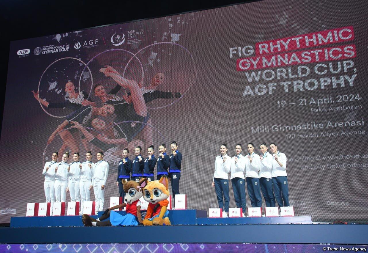 Кубок мира в Баку: Церемония награждения победителей и призеров
