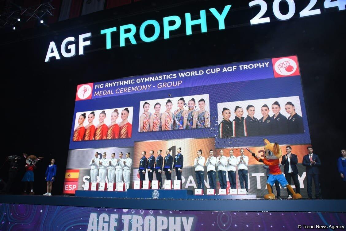 Кубок мира в Баку: Церемония награждения победителей и призеров