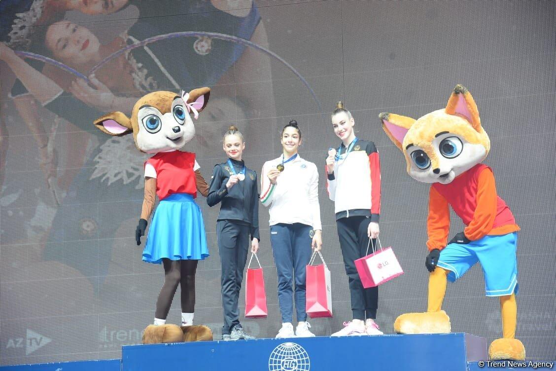 Кубок мира в Баку: Церемония награждения победителей и призеров