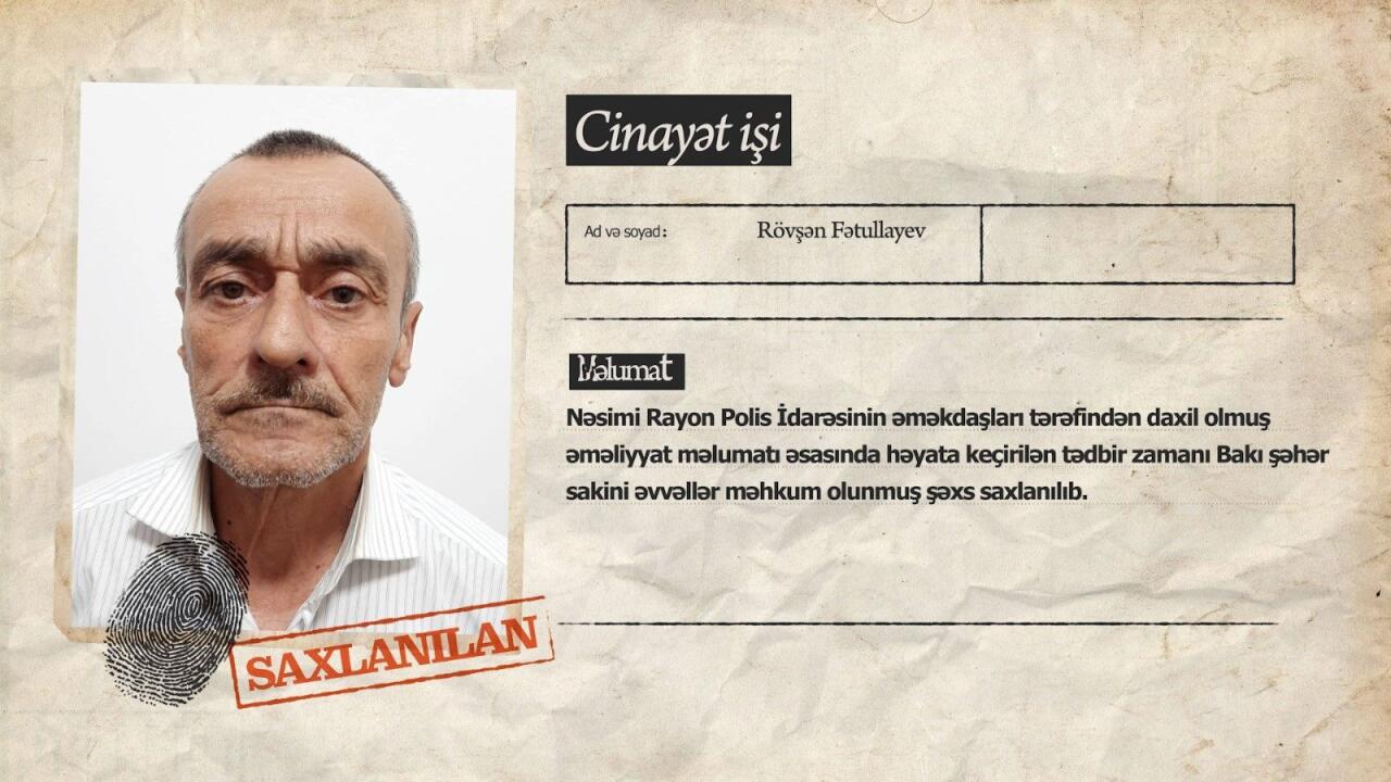 В Баку за продажу оружия и наркотиков задержаны четыре человека