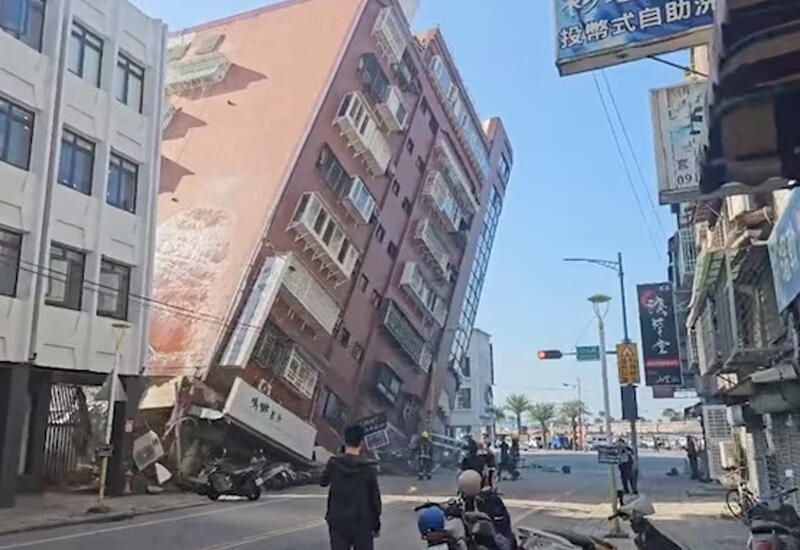 В Тайване произошло сильное землетрясение
