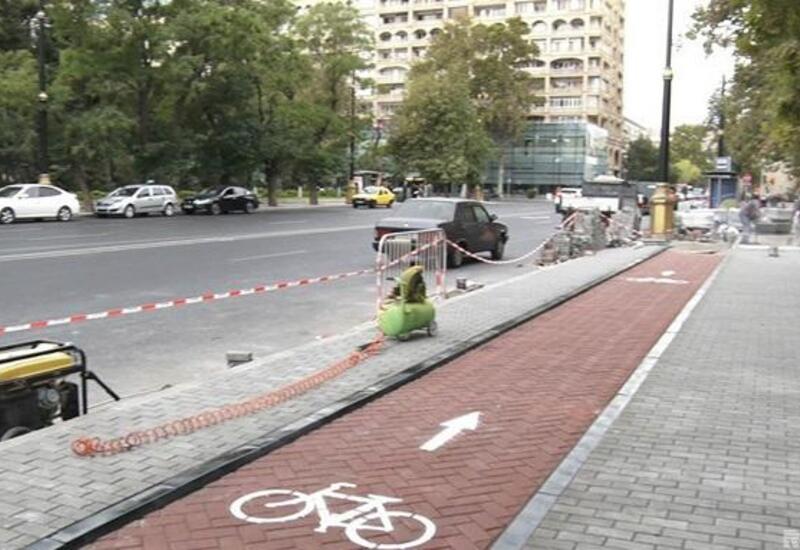 Velosiped işıqforları quraşdırılır