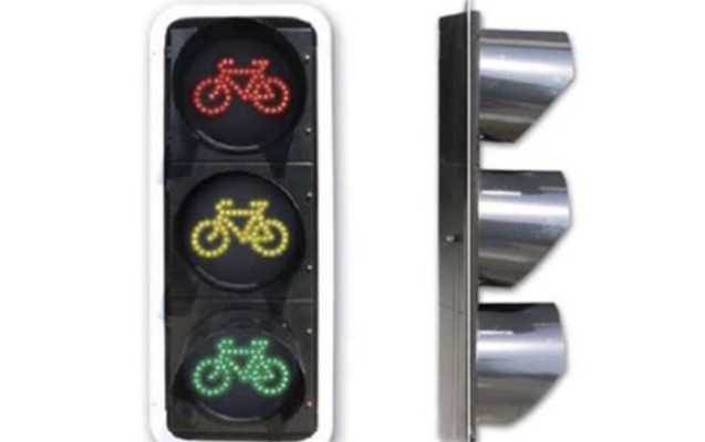 Velosiped işıqforları quraşdırılır
