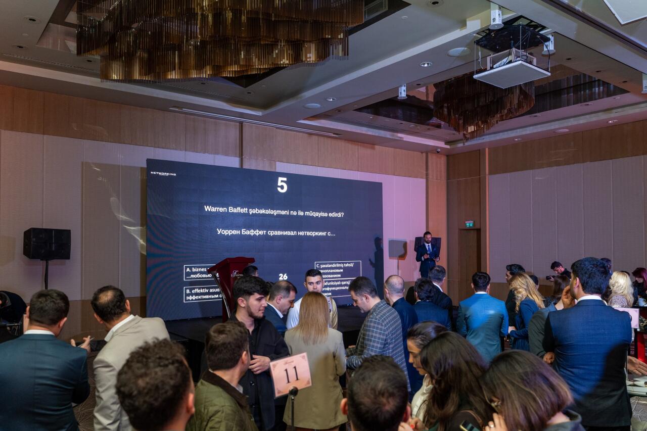 “100% Networking Day” adlı tədbiri keçirilib