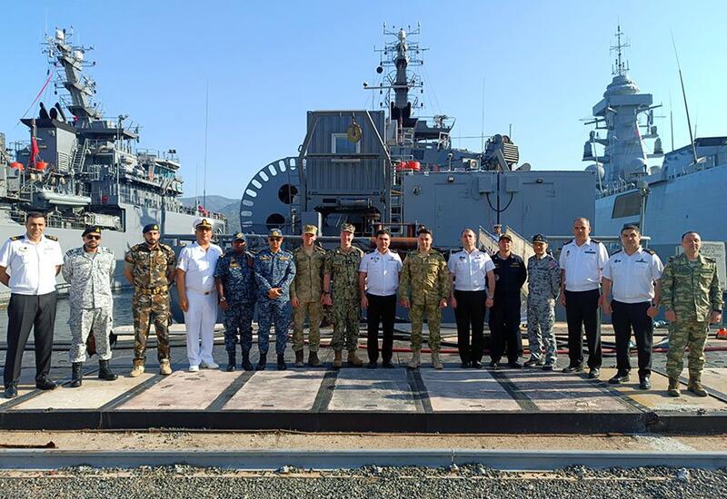 Hərbi qulluqçularımız "Kurtaran - 2024" sualtı axtarış və xilasetmə təlimində iştirak ediblər