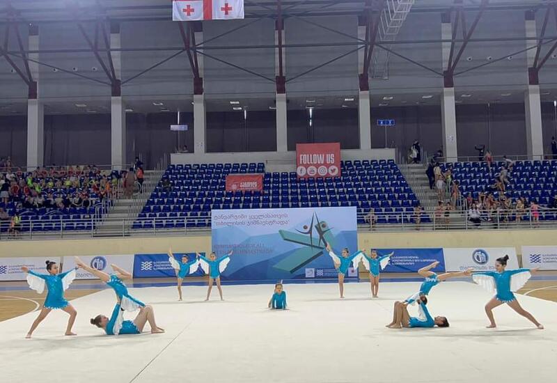 Gürcüstan Azərbaycanlılarının İnteqrasiya Mərkəzinin tələbələri beynəlxalq gimnastika festivalına qatılıb