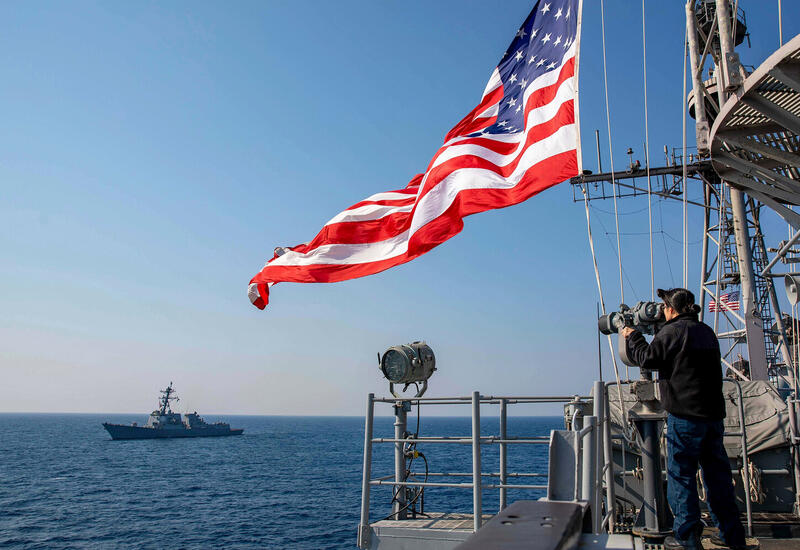 Корабли США сбили три хуситских беспилотника