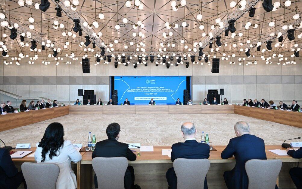 Состоялось третье заседание оргкомитета COP29