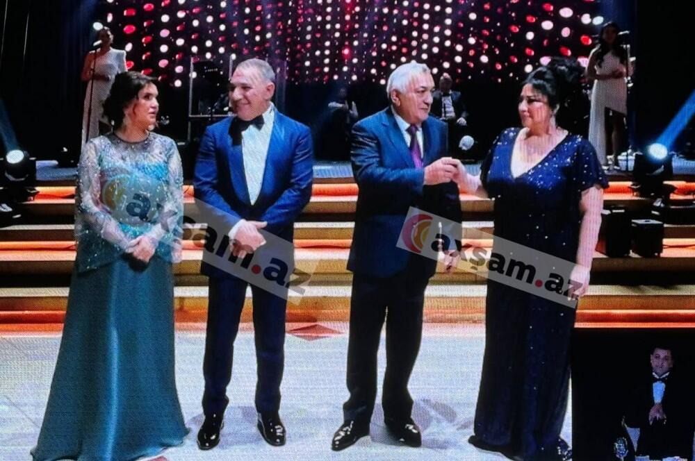 Ədalət Şükürov həyat yoldaşı ilə birgə