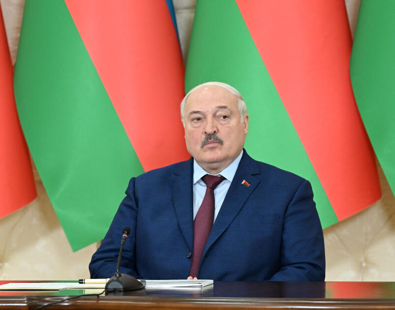 Президент Ильхам Алиев и Президент Александр Лукашенко выступили с заявлениями для прессы