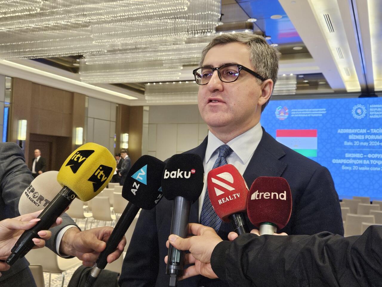 Стал известен объем товарооборота между Азербайджаном и Таджикистаном