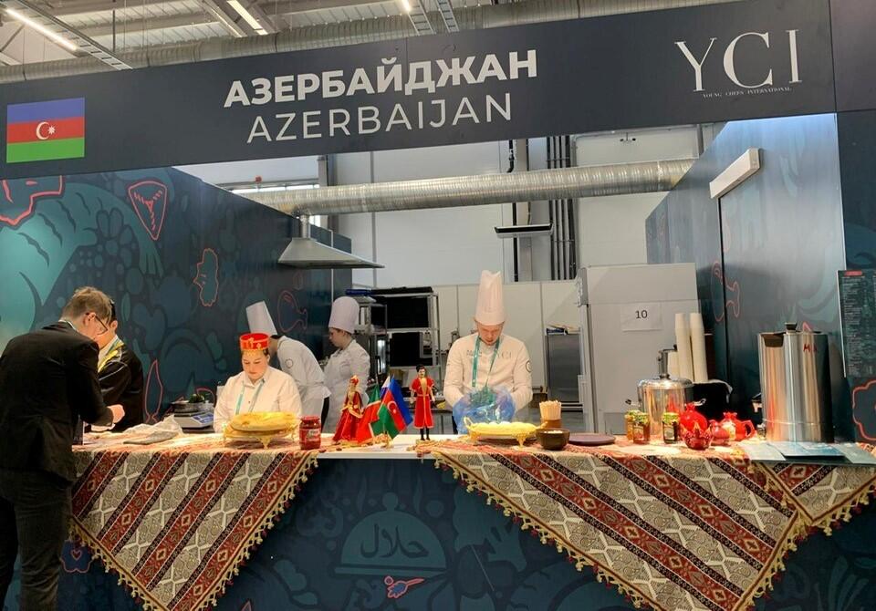 Азербайджанские кулинары приняли участие в турнире по халяльной кухне в Казани