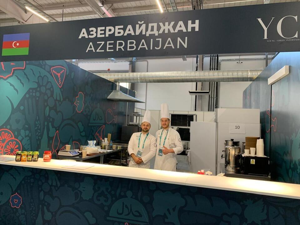 Азербайджанские кулинары приняли участие в турнире по халяльной кухне в Казани