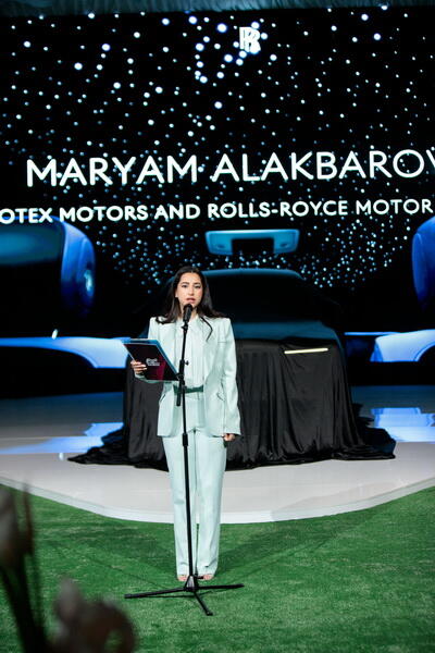 Первая презентация Rolls Royce в Узбекистане
