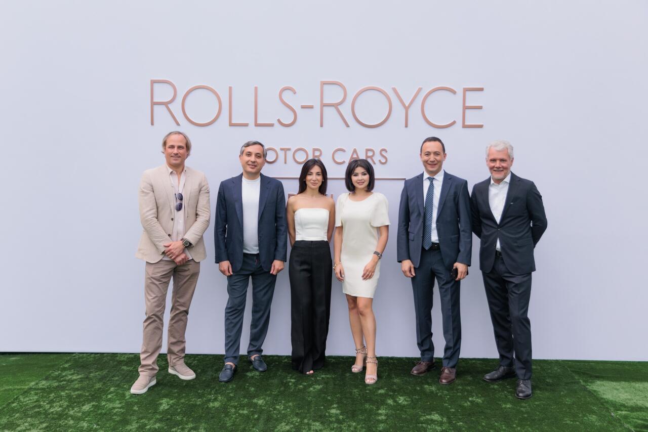 Первая презентация Rolls Royce в Узбекистане