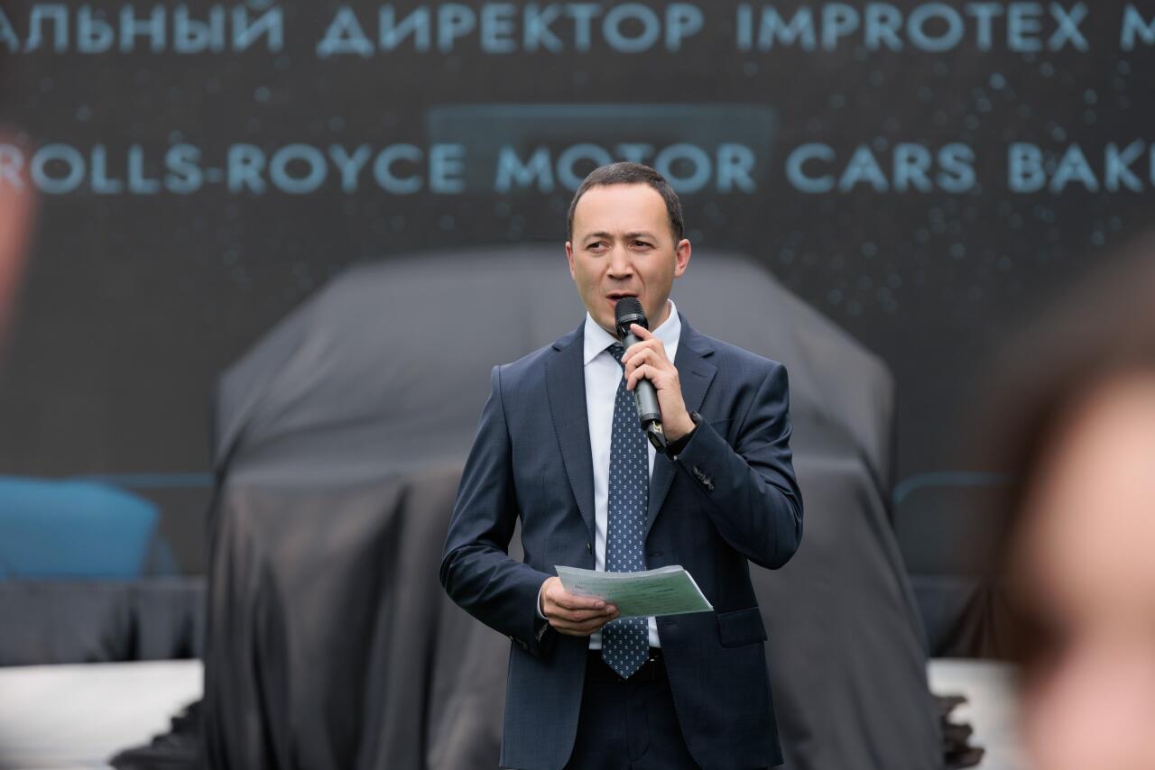 Первая презентация Rolls Royce в Узбекистане