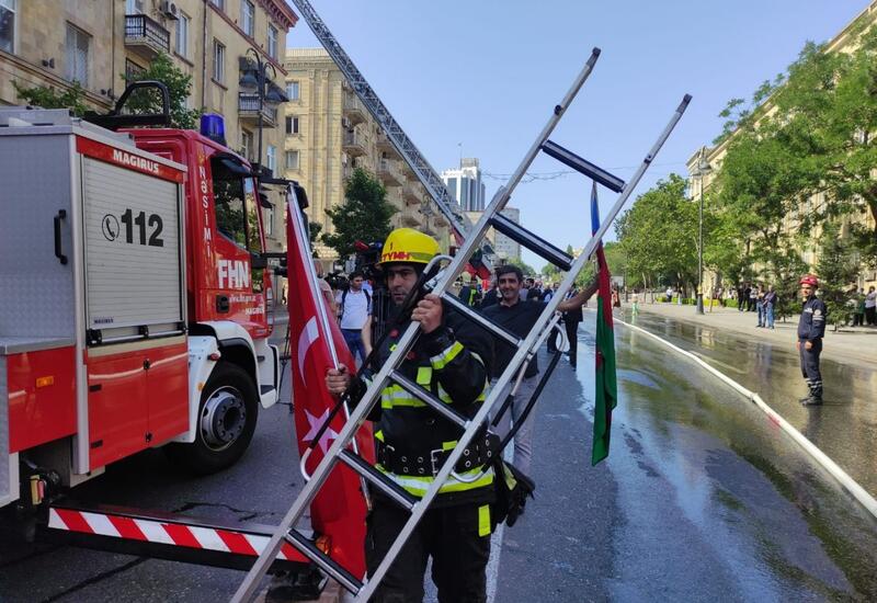 Пожар в частном доме в Физули