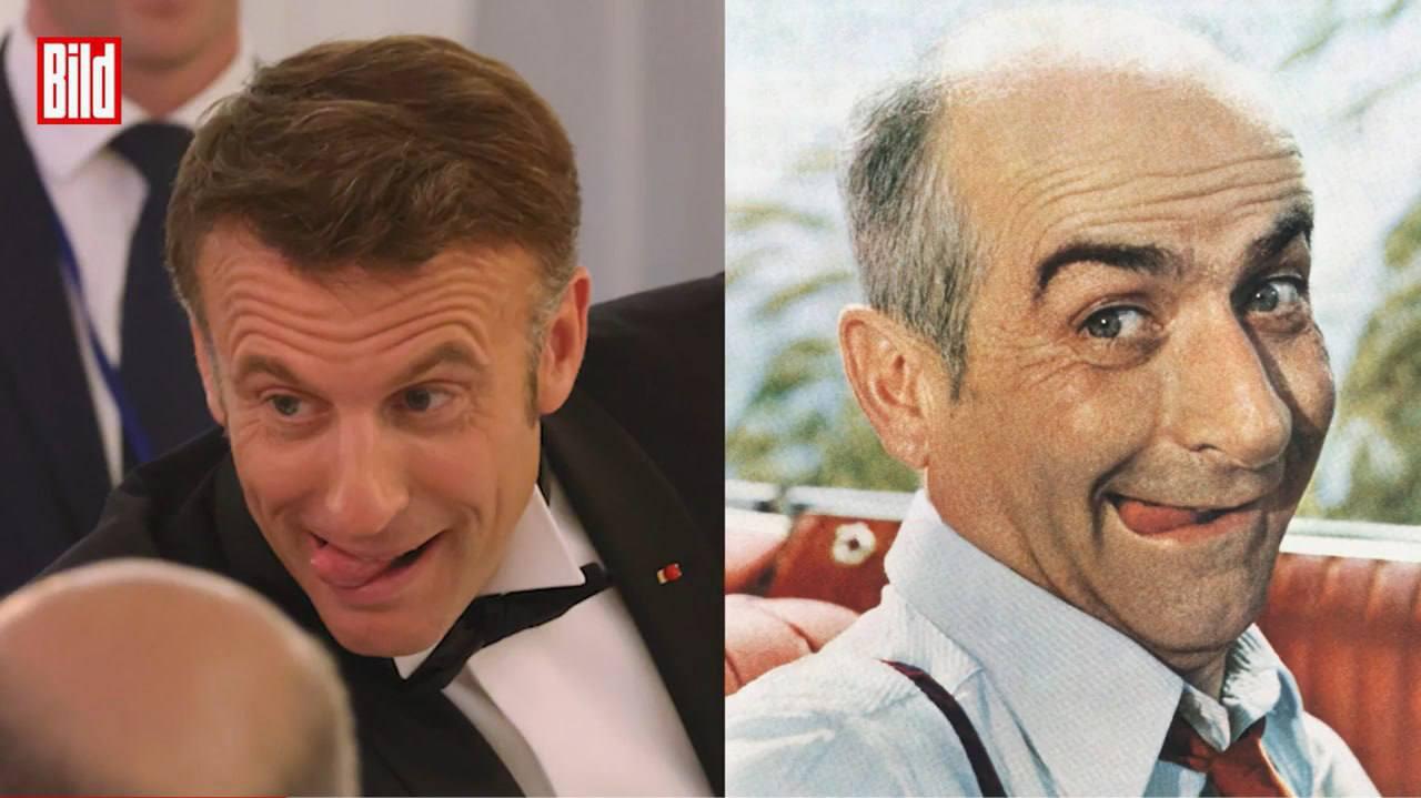 Немецкая пресса смеется над Макроном