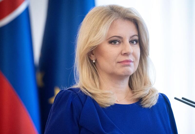 Президент Словакии направила поздравительное письмо Президенту Ильхаму Алиеву