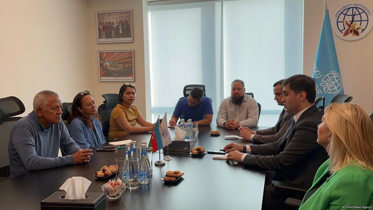 Состоялась встреча между Бакинской инициативной группой и партией Tavini Huiraatira Французской Полинезии