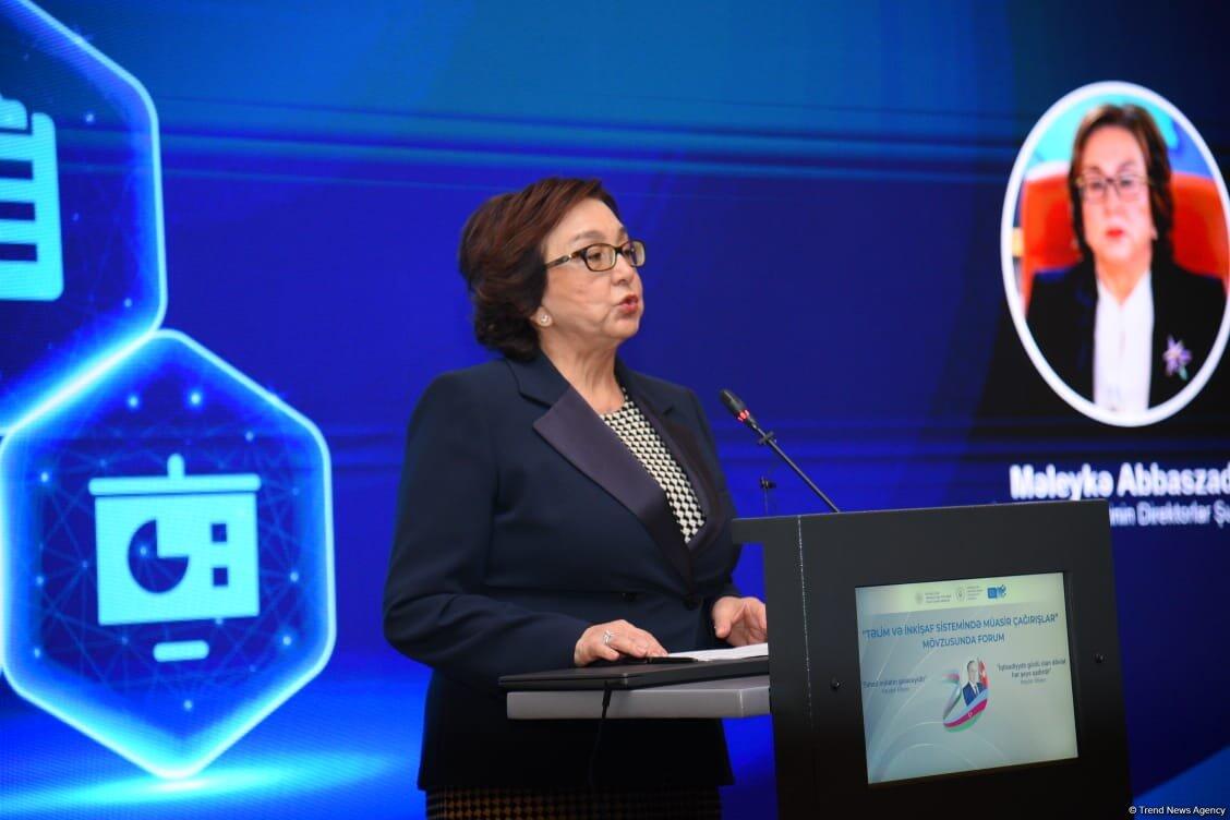 “Təlim və inkişaf sistemində müasir çağırışlar” mövzusunda forum keçirilib