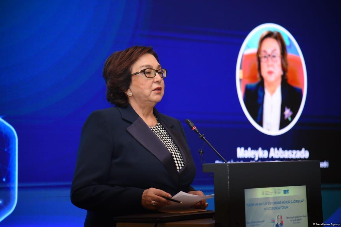 “Təlim və inkişaf sistemində müasir çağırışlar” mövzusunda forum keçirilib