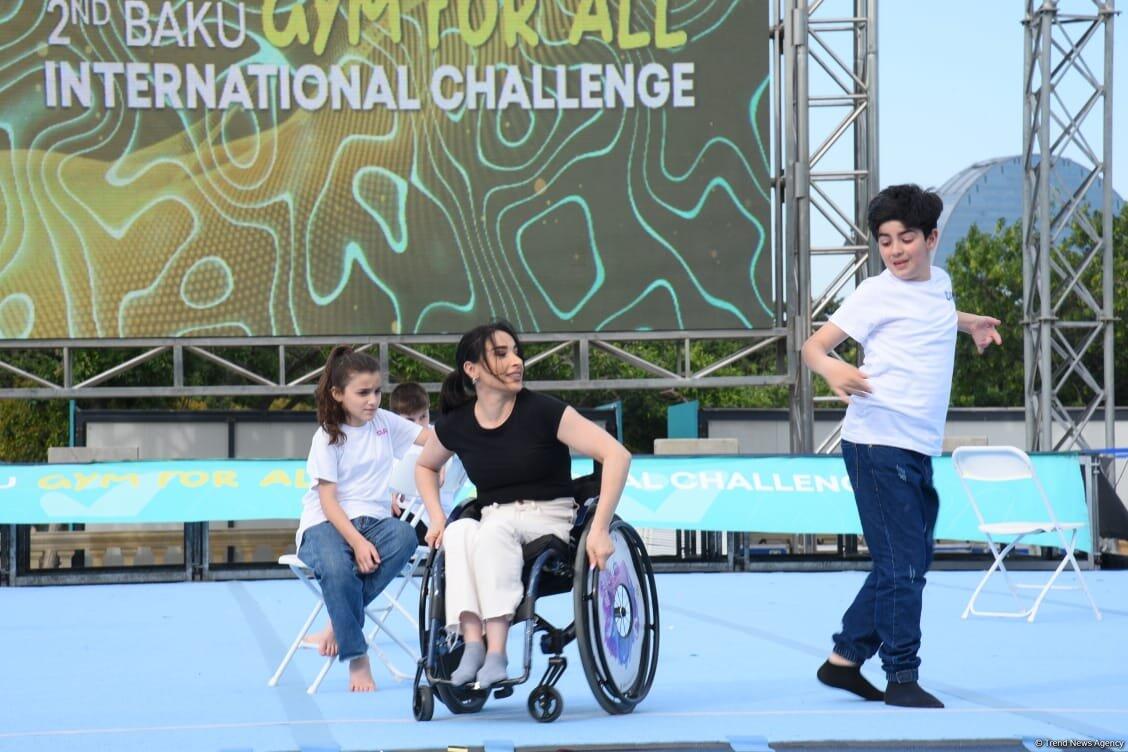 Gimnastika hamı üçün növü üzrə "Challenge" turnirinin qala-şousu keçirilib