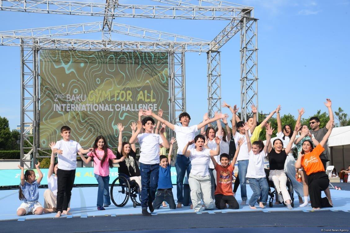 Gimnastika hamı üçün növü üzrə "Challenge" turnirinin qala-şousu keçirilib