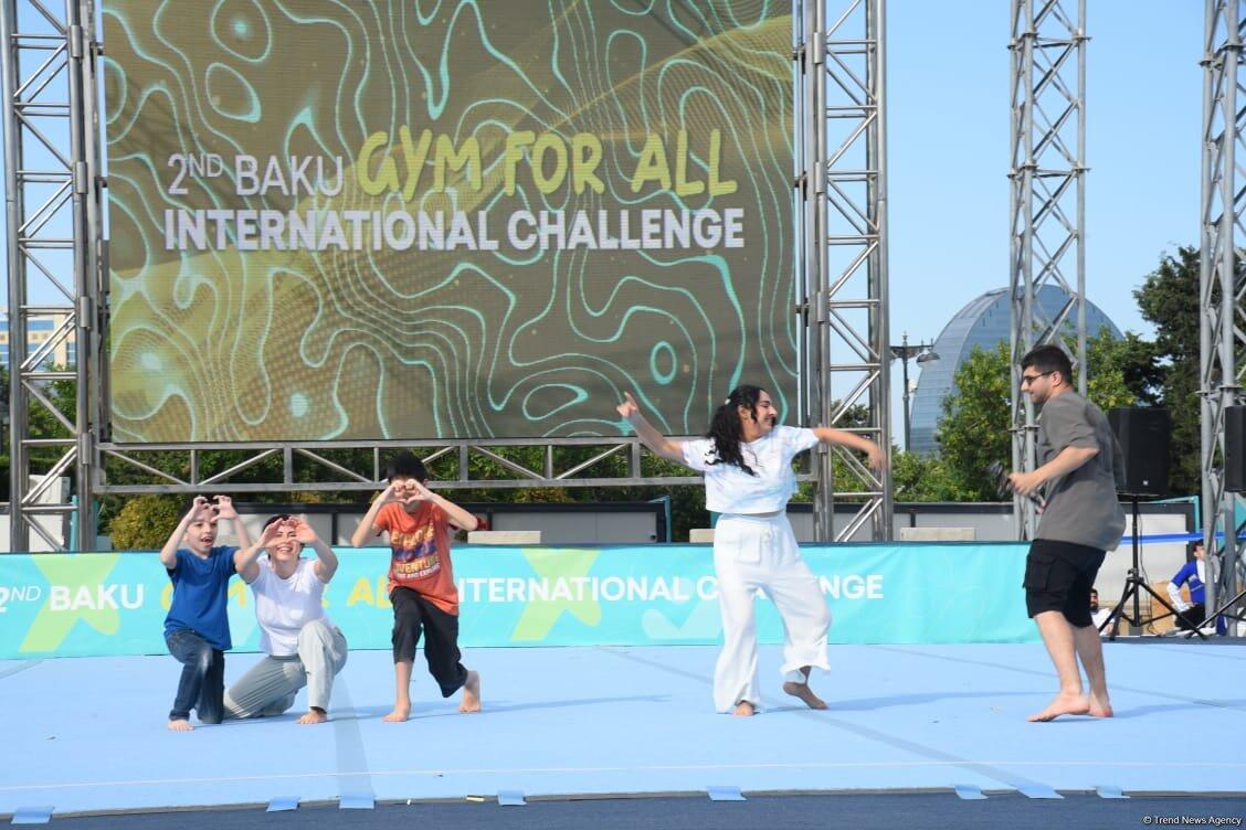 Gimnastika hamı üçün növü üzrə "Challenge" turnirinin qala-şousu keçirilib