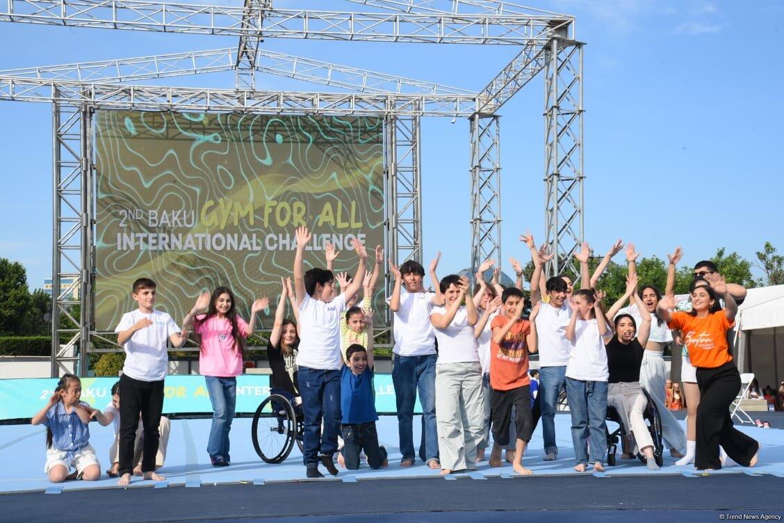 Gimnastika hamı üçün növü üzrə "Challenge" turnirinin qala-şousu keçirilib