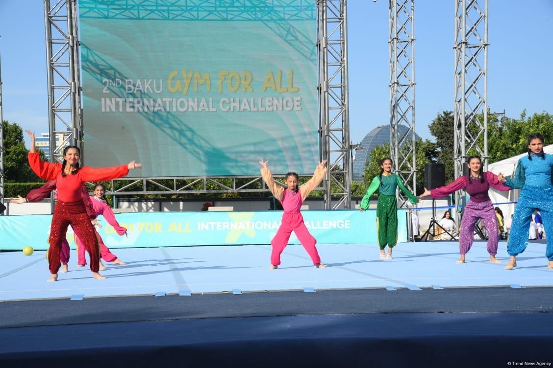 Gimnastika hamı üçün növü üzrə "Challenge" turnirinin qala-şousu keçirilib