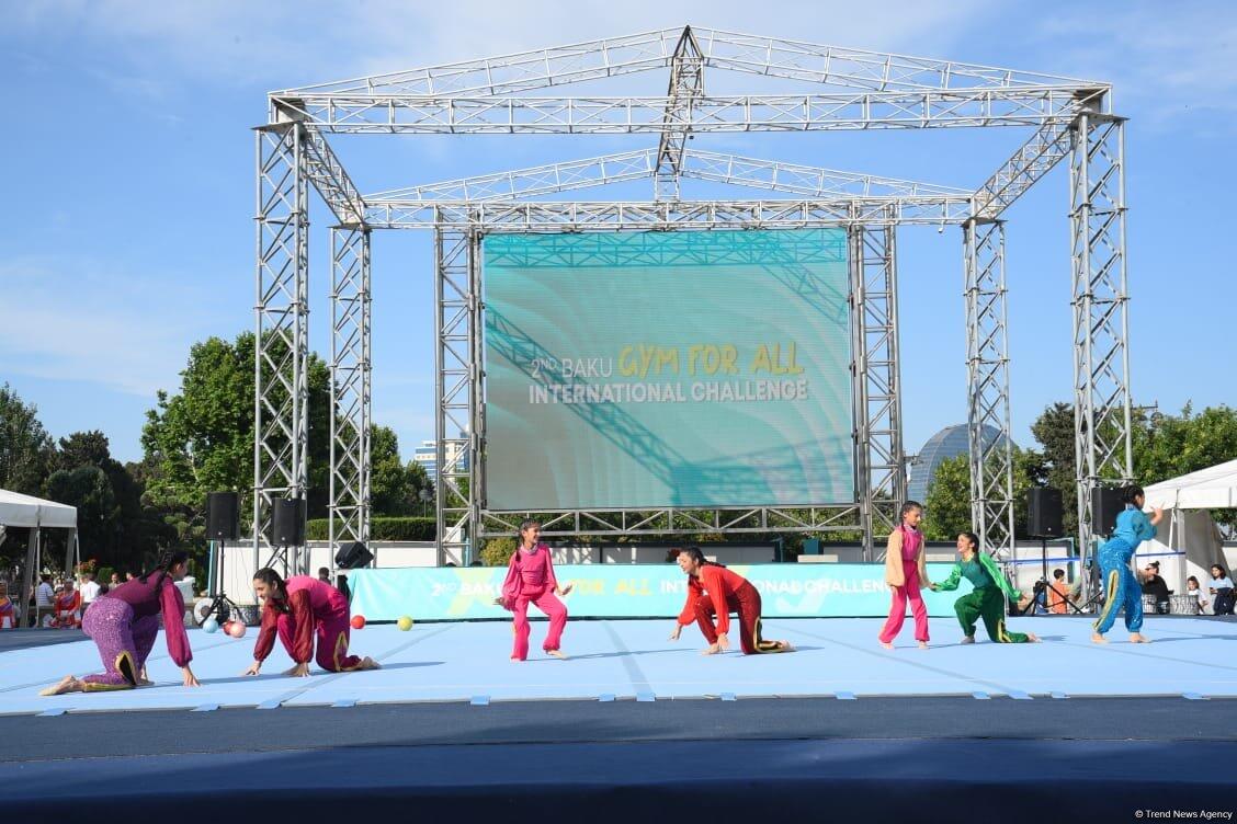 Gimnastika hamı üçün növü üzrə "Challenge" turnirinin qala-şousu keçirilib