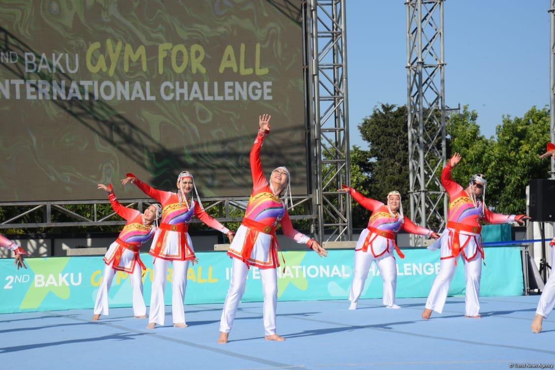 Gimnastika hamı üçün növü üzrə "Challenge" turnirinin qala-şousu keçirilib