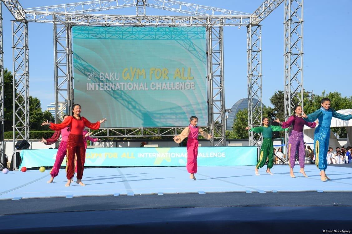 Gimnastika hamı üçün növü üzrə "Challenge" turnirinin qala-şousu keçirilib