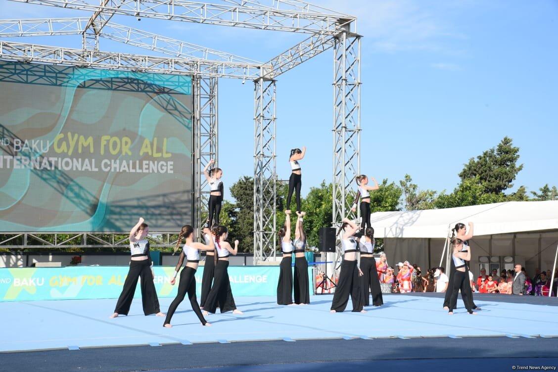 Gimnastika hamı üçün növü üzrə "Challenge" turnirinin qala-şousu keçirilib