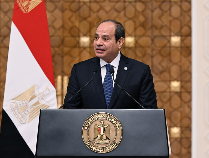 Prezident İlham Əliyev və Misir Prezidenti Əbdülfəttah Əs-Sisi mətbuata bəyanatlarla çıxış ediblər