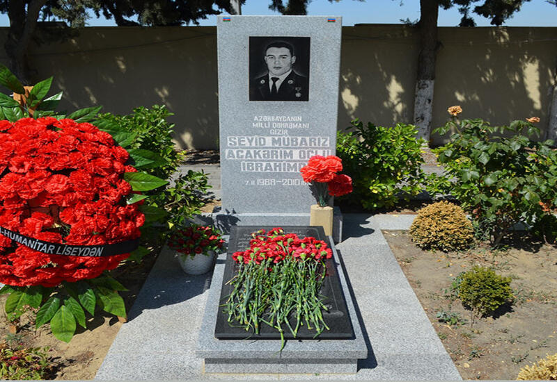 Почтена память Национального героя Азербайджана Мубариза Ибрагимова