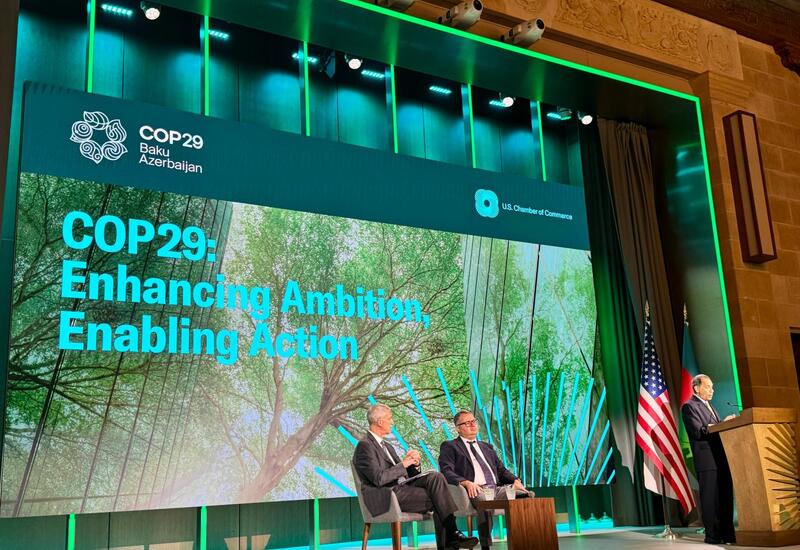 Vaşinqtonda Azərbaycanın COP29 sədrliyinə dair tədbir keçirilib