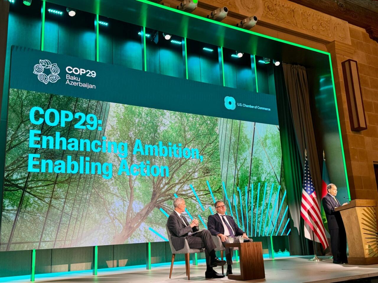 Vaşinqtonda Azərbaycanın COP29 sədrliyinə dair tədbir keçirilib